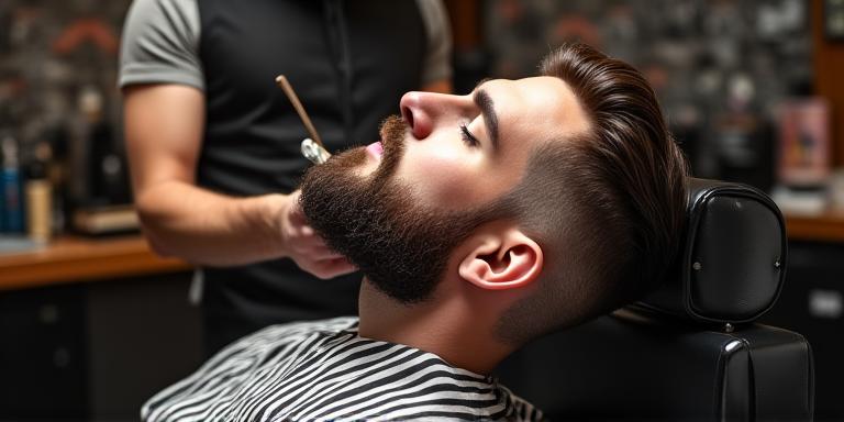 Grooming masculin et barbier