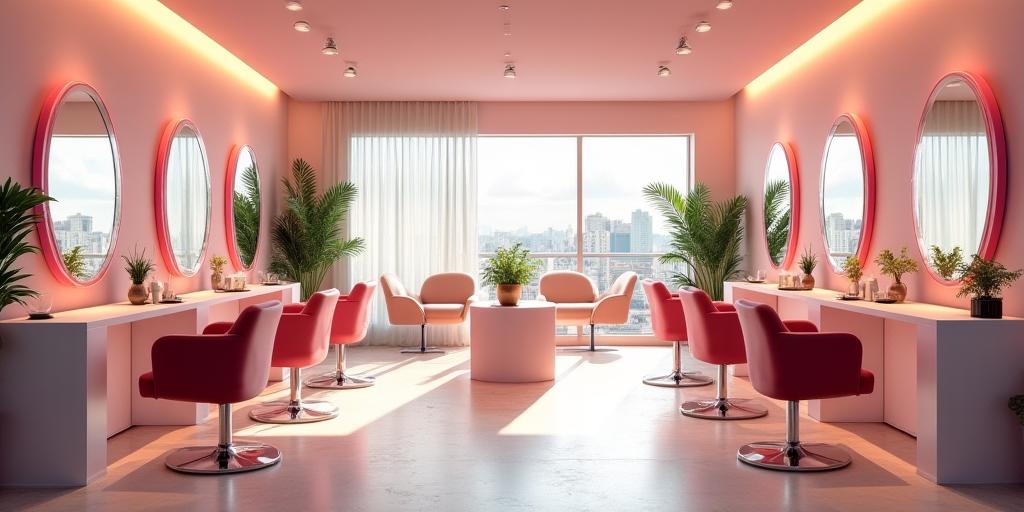 Salon Beauté Nouvelle - Intérieur moderne et élégant
